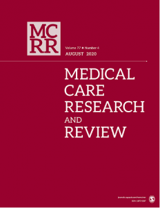 Medical Care Research and Review journal thumbnail