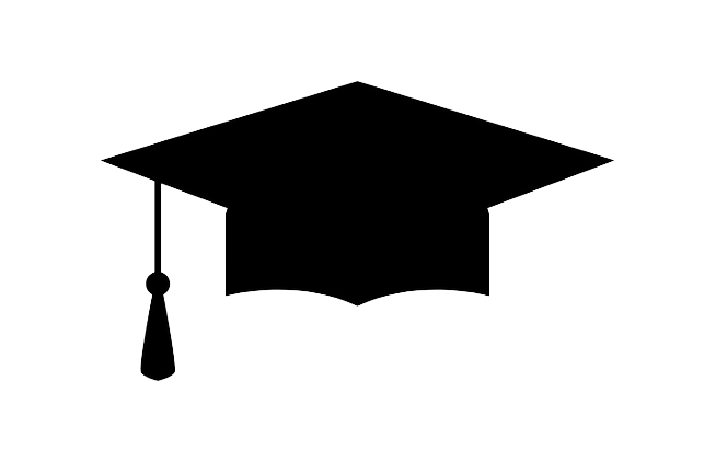 Icon of a mortarboard cap